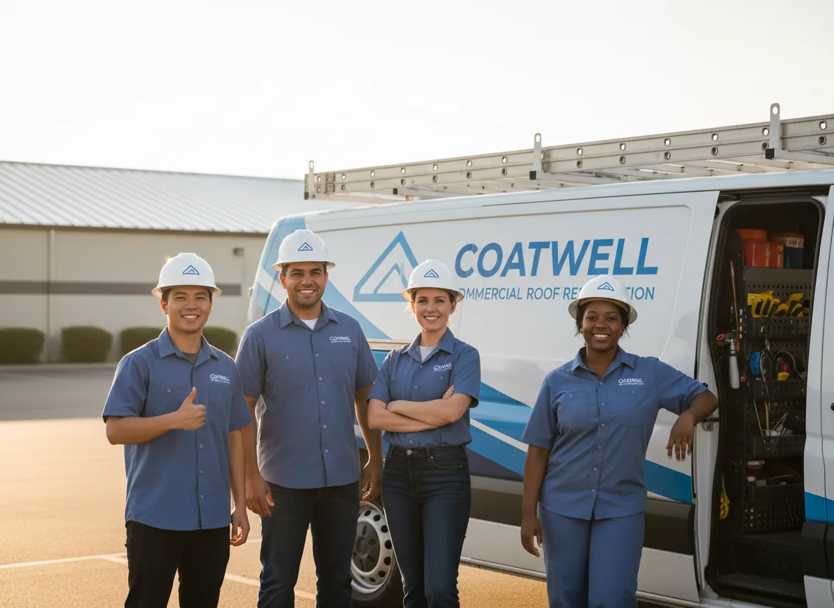 Commercial roof coating company in Woodland, CA